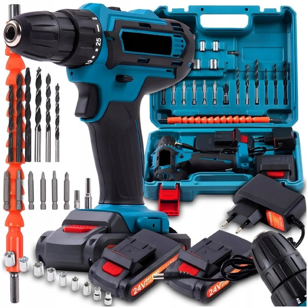 Suktuvas-gręžtuvas DrillMaster DM3 BERIMAX akumuliatorinis