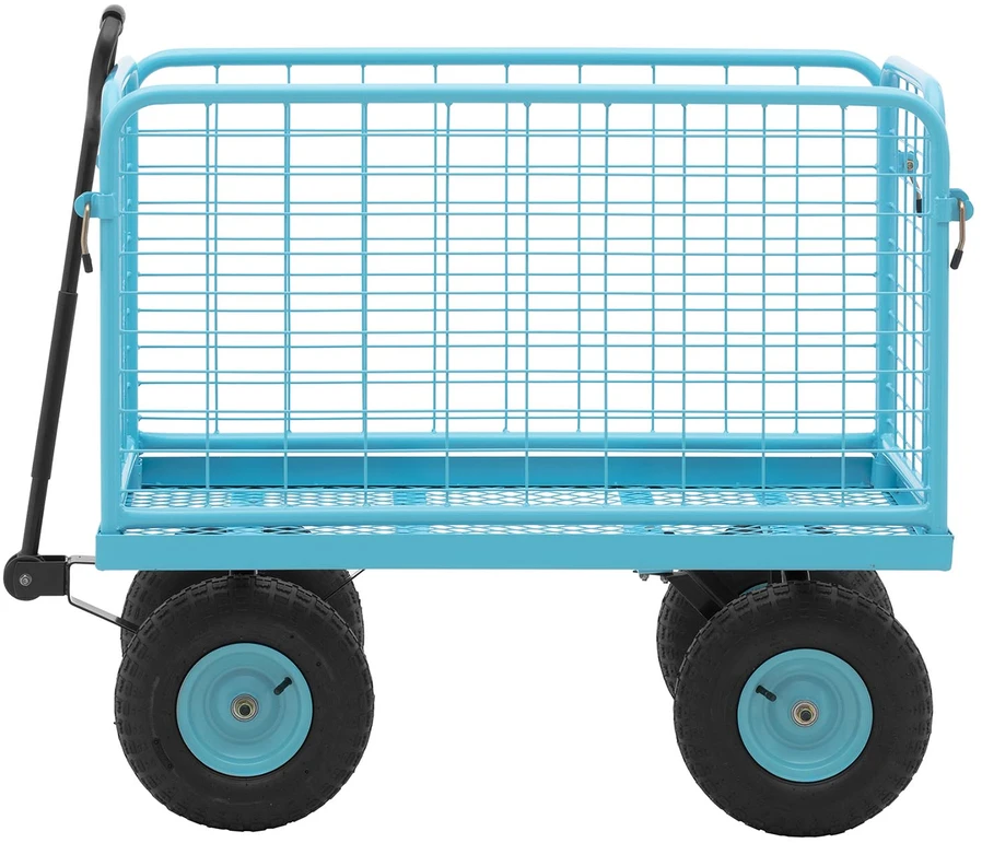 Sulankstomas sodo transportavimo vežimėlis 400 kg