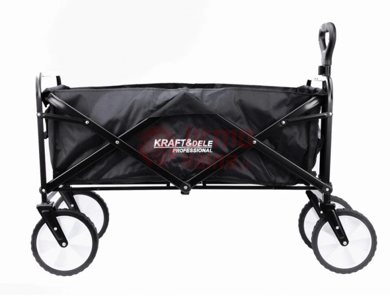 Sulankstomas transportavimo vežimėlis 130L KRAFT&DELE KD3088