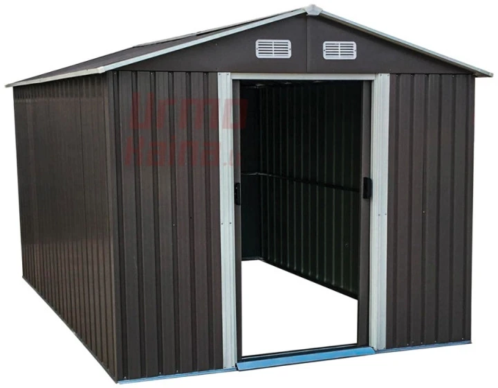 Metalo detektorius Surenkamas metalinis sandėliukas POLAND XXL 8 m²