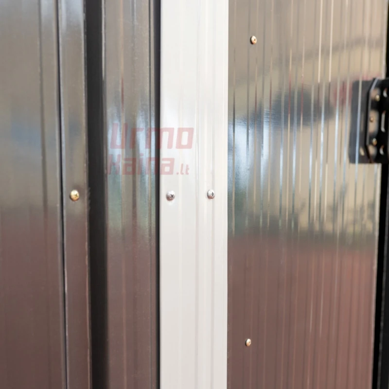 Metalo detektorius Surenkamas metalinis sandėliukas POLAND XXL 8 m²