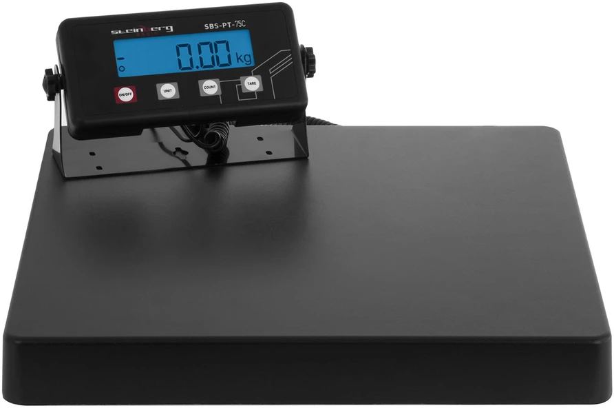 Svarstyklės Platforminė svarstyklė Steinberg 75 kg 10 g Lcd ekranas 40x40 cm
