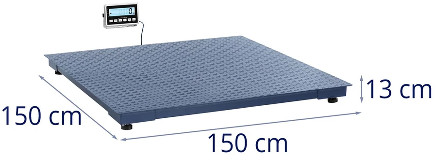 Svarstyklės Platforminės svarstyklės 3000 kg