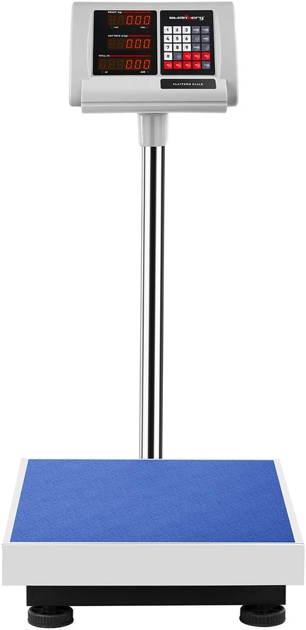 Svarstyklės Platforminės svarstyklės 40x50 cm 150 kg/10 g