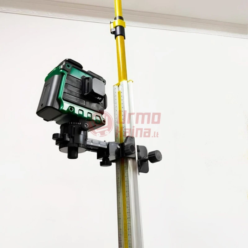 Teleskopinis stovas lazeriniam nivelyrui 420 cm