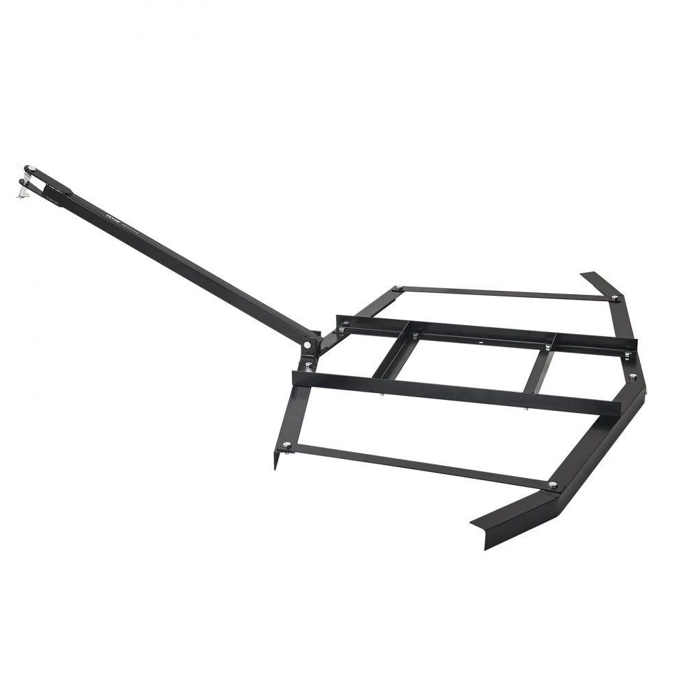 Tempiamas grėblys 1670 mm Q235 plieno su reguliuojamomis juostomis ir kabliu