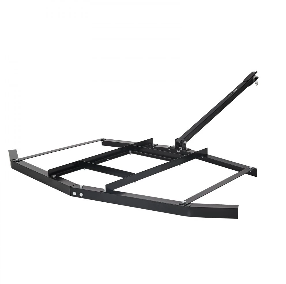 Tempiamas grėblys 1670 mm Q235 plieno su reguliuojamomis juostomis ir kabliu