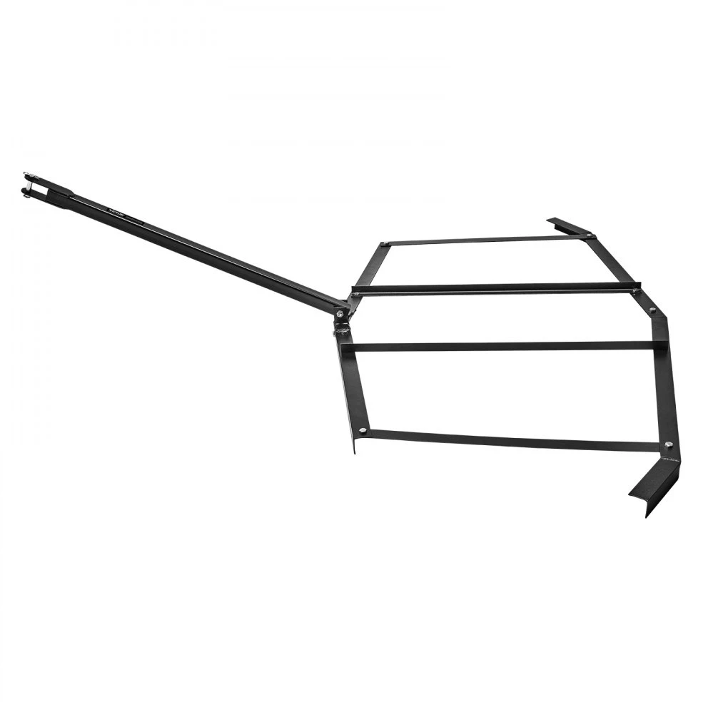 Tempiamas grėblys 1830 mm Q235 plieno su kabliu ATV/UTV traktoriams