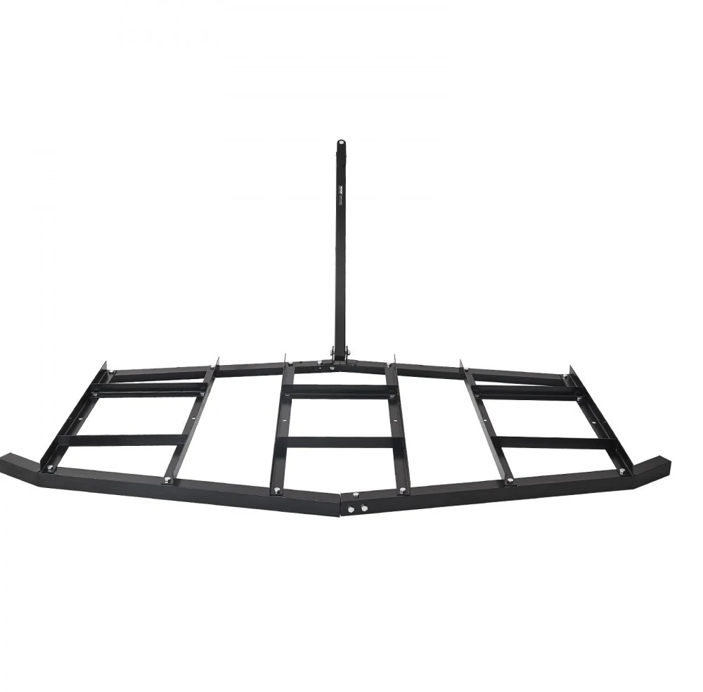 Tempiamas grėblys 2150 mm Q235 plieno su reguliuojamomis juostomis ir kabliu