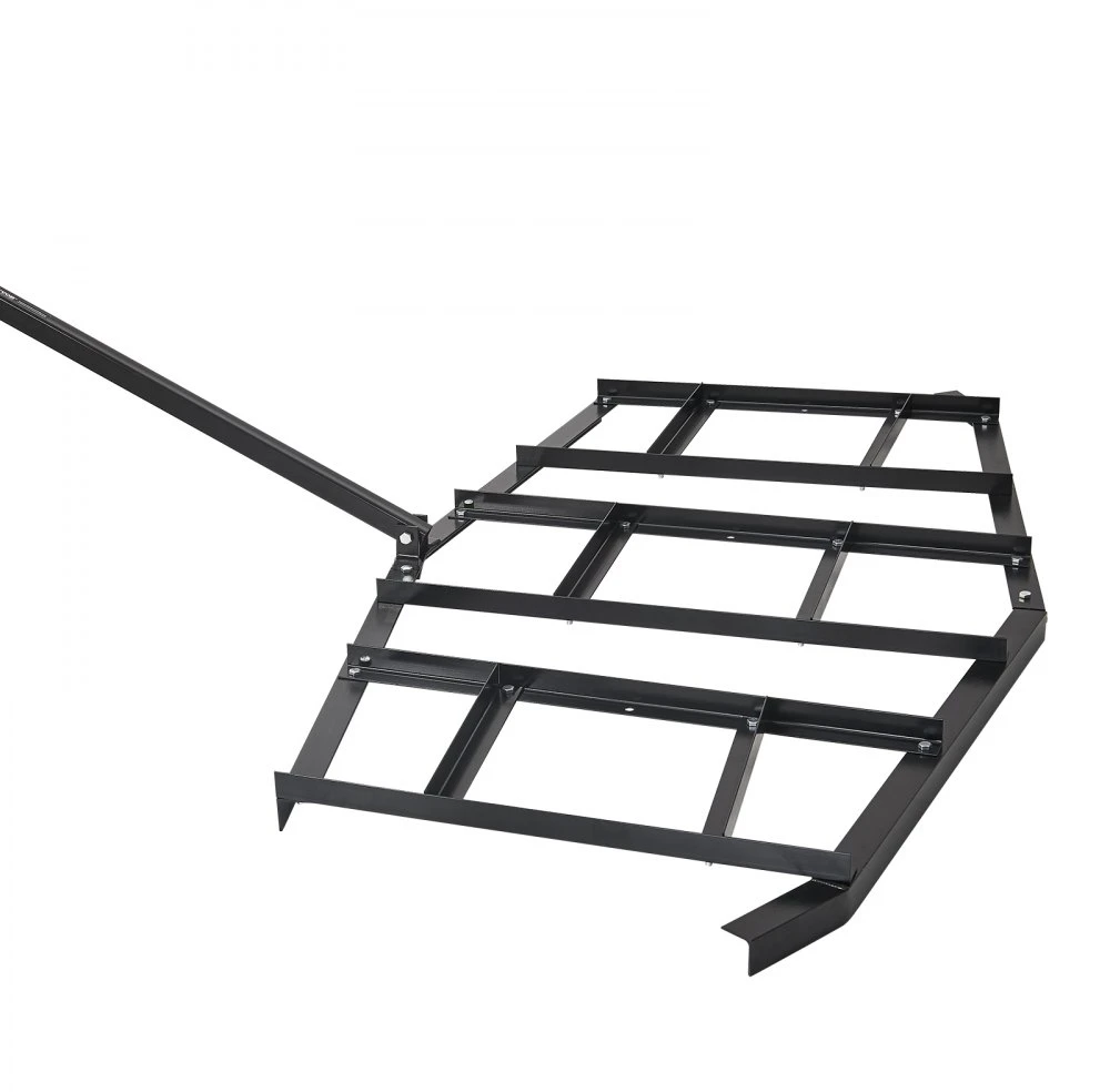 Tempiamas grėblys 2150 mm Q235 plieno su reguliuojamomis juostomis ir kabliu