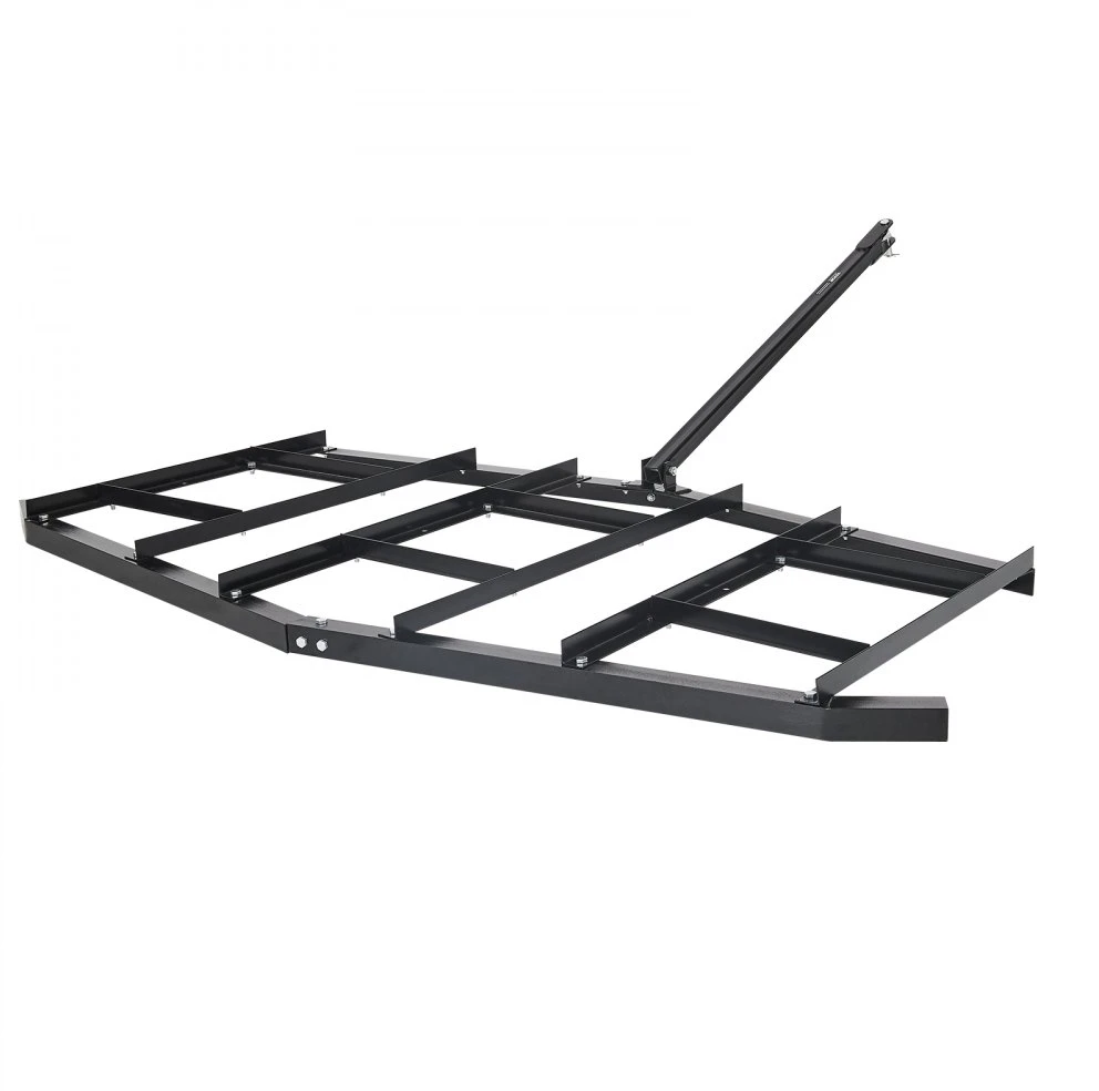 Tempiamas grėblys 2150 mm Q235 plieno su reguliuojamomis juostomis ir kabliu