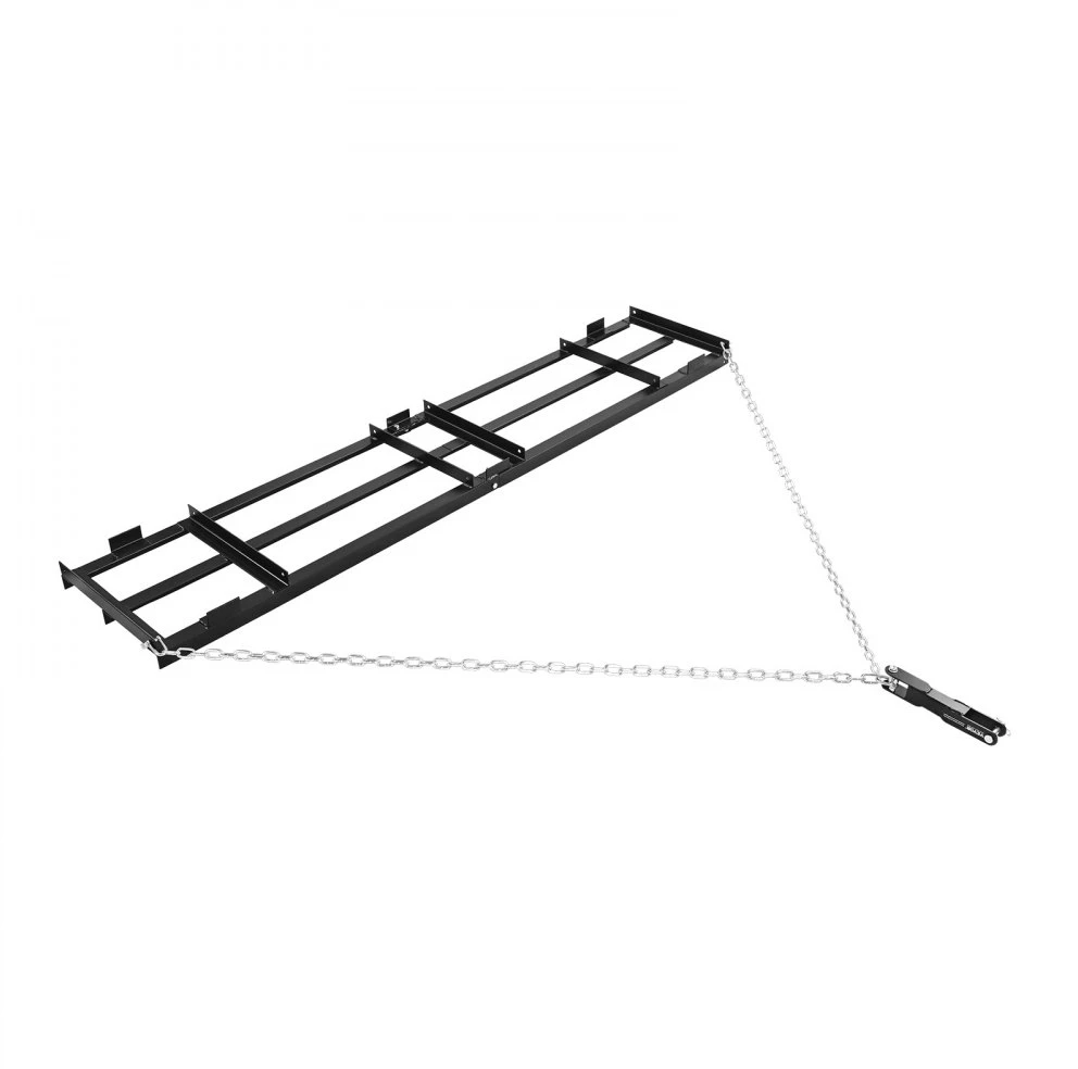 Tempiamas grėblys su 183 cm grandine 2435x50 cm žvyro takams ir vejai ATV/UTV suderinamas