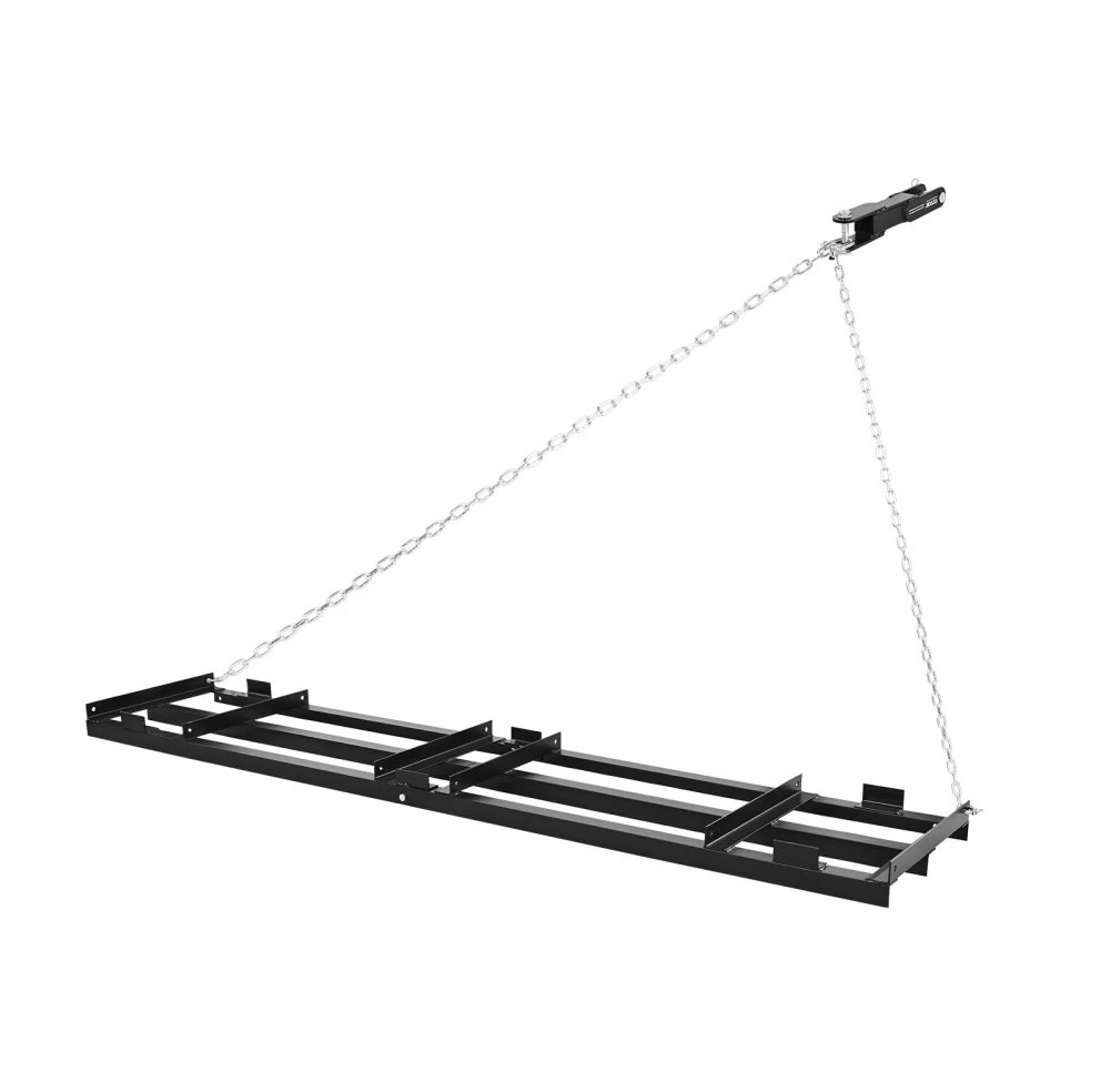 Tempiamas grėblys su 183 cm grandine 2435x50 cm žvyro takams ir vejai ATV/UTV suderinamas