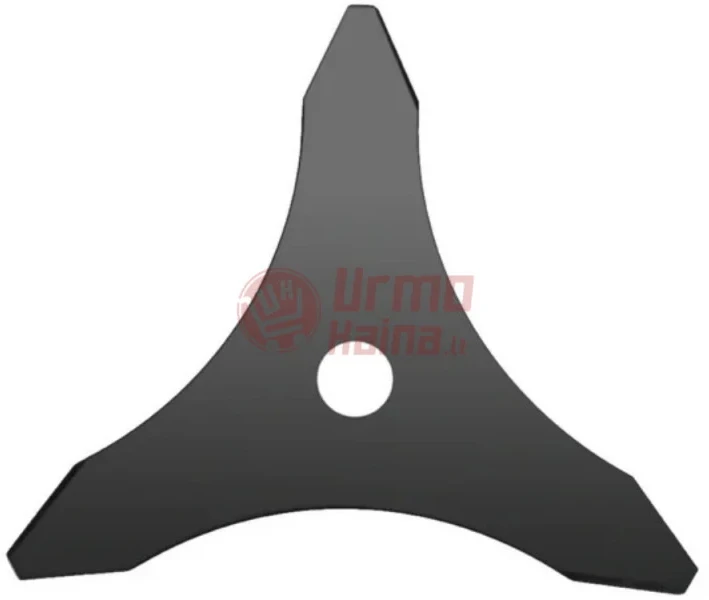 Trimerio peilis 3 dantų, 25 cm, 25.4 mm