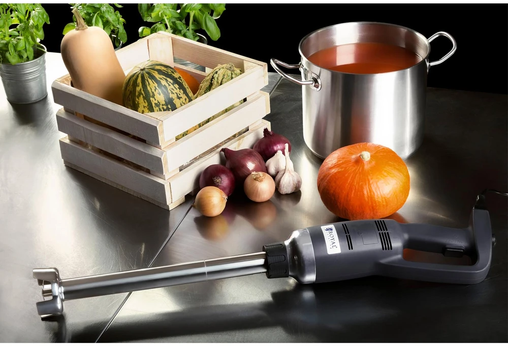 Trintuvas Maišytuvas blenderis 500W 230V su 40cm rankena sidabro/juoda