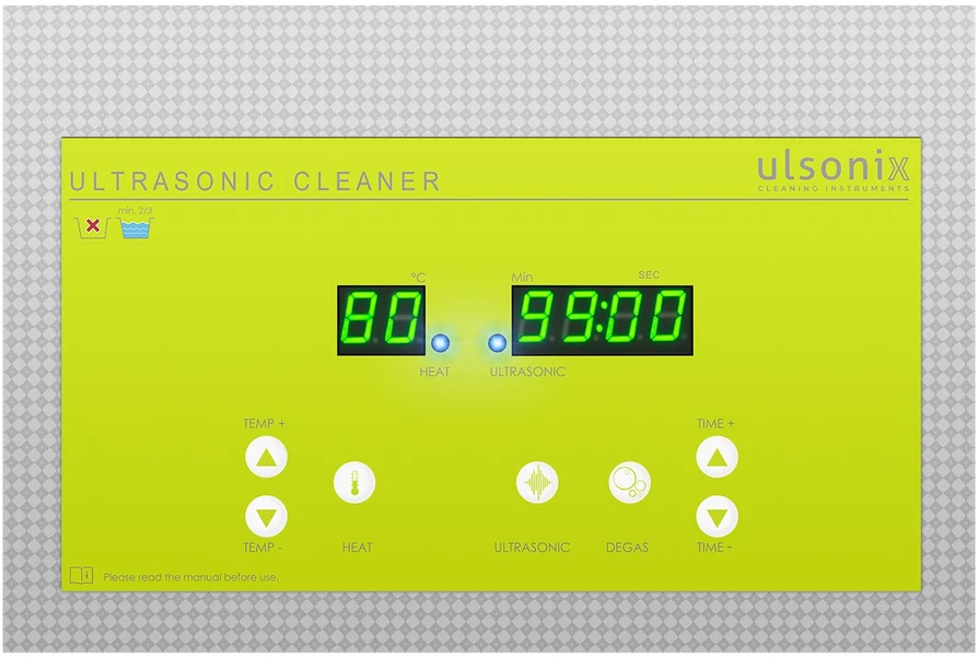 Ultragarsinė valymo vonelė su LED ekranu 30 l 600 W