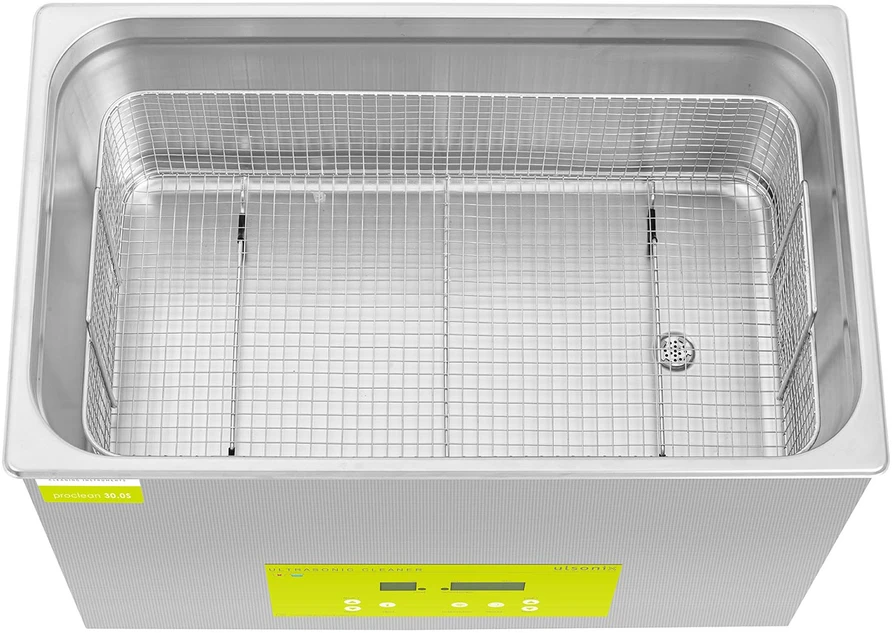 Ultragarsinė valymo vonelė su LED ekranu 30 l 600 W