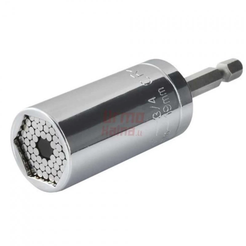 Universali galvutė ratų slapukams 7-19 mm (1/4 - 3/4'')