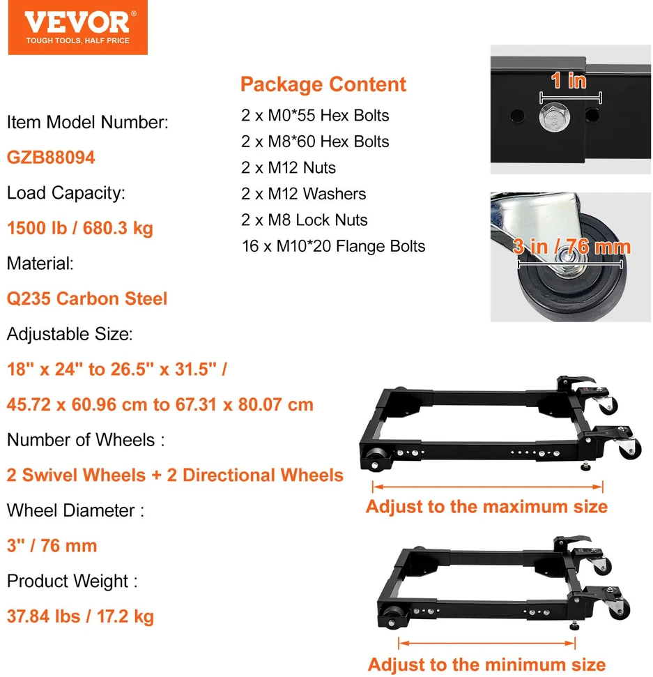 Universalus mobilus stovas sunkiai įrangai. keliamoji galia 680.3kg. su ratukais