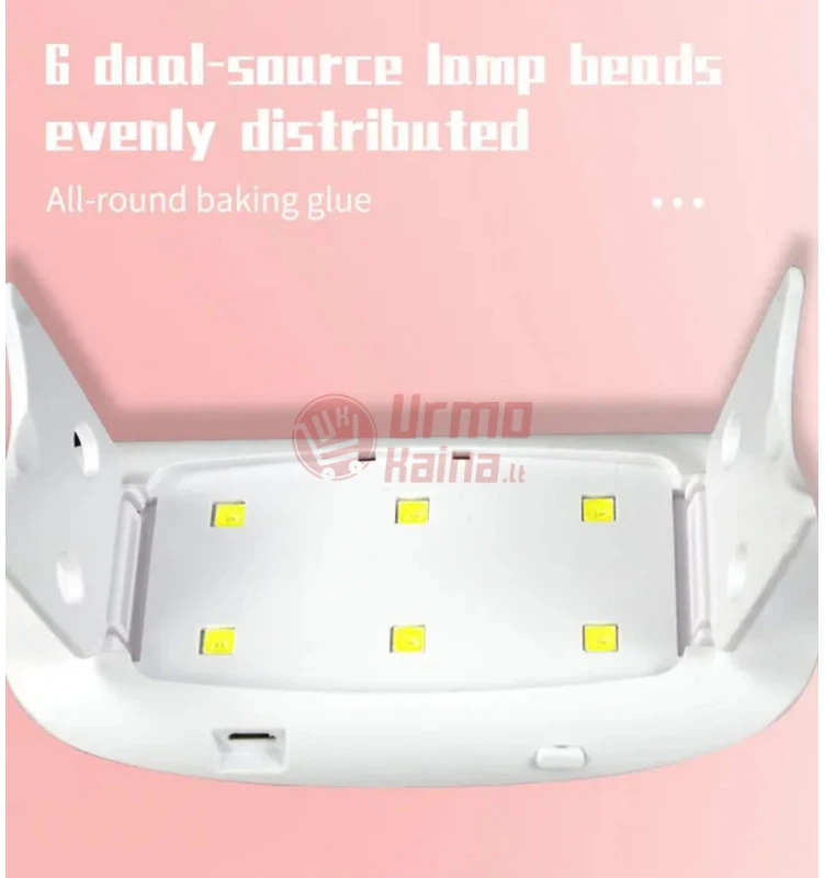 UV lempa nagams Mini LED 6 LED 6 W