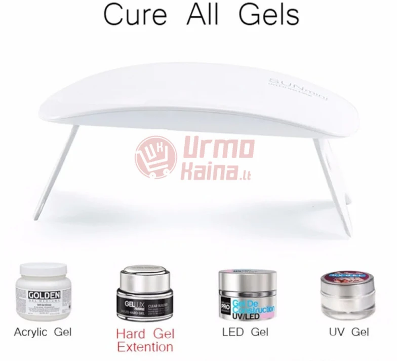 UV lempa nagams Mini LED 6 LED 6 W