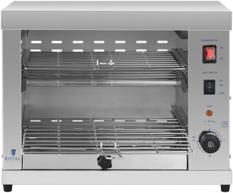 Uždaras grilis Dvigubas skrudintuvas 3250W