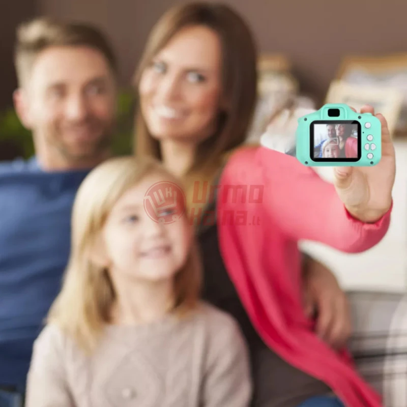 Vaikiškas fotoaparatas su ekranu Summer Vacation Q