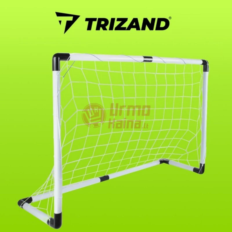 Vaikiški futbolo vartai + kamuolys ir pompa 120x40x80 cm FV01
