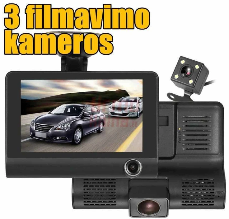 Vaizdo registratorius DVR MIRROR M55K