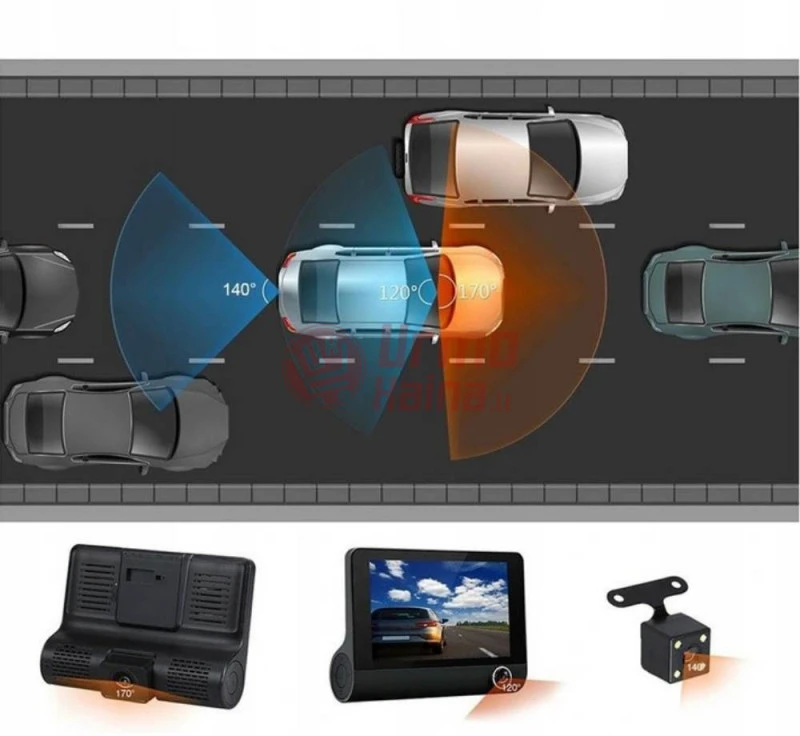 Vaizdo registratorius DVR MIRROR M55K
