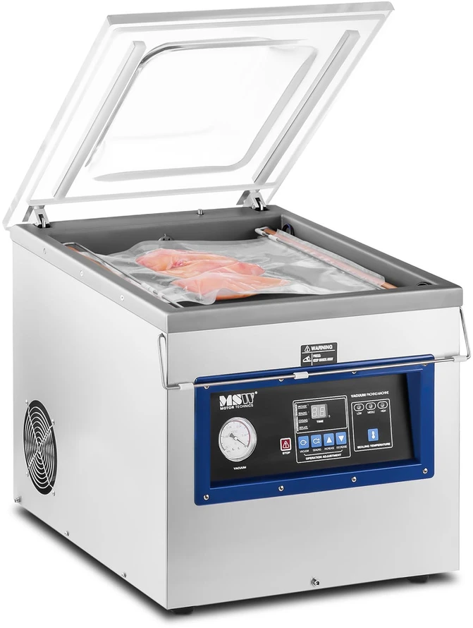 Vakuuminė pakavimo mašina 40cm 900W sidabro spalva