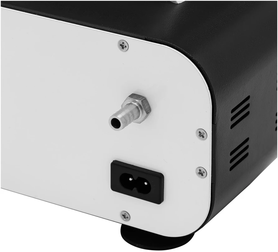Vakuuminė pompa su manometru 15 l/min 30 W balta/juoda