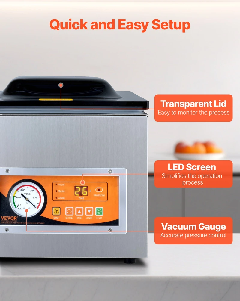 Vakuuminio pakavimo aparatas 260 W