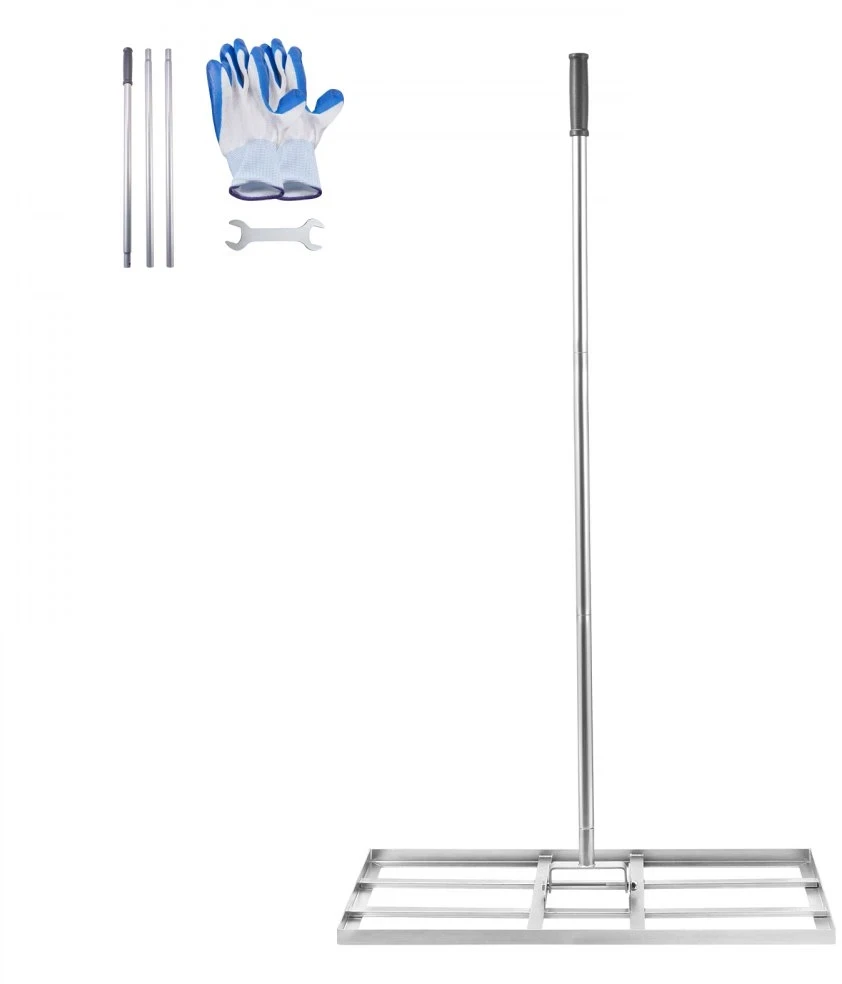 Vejos lyginimo grėblys rankena 2130 mm pagrindo plokštė 254 x 1219 mm