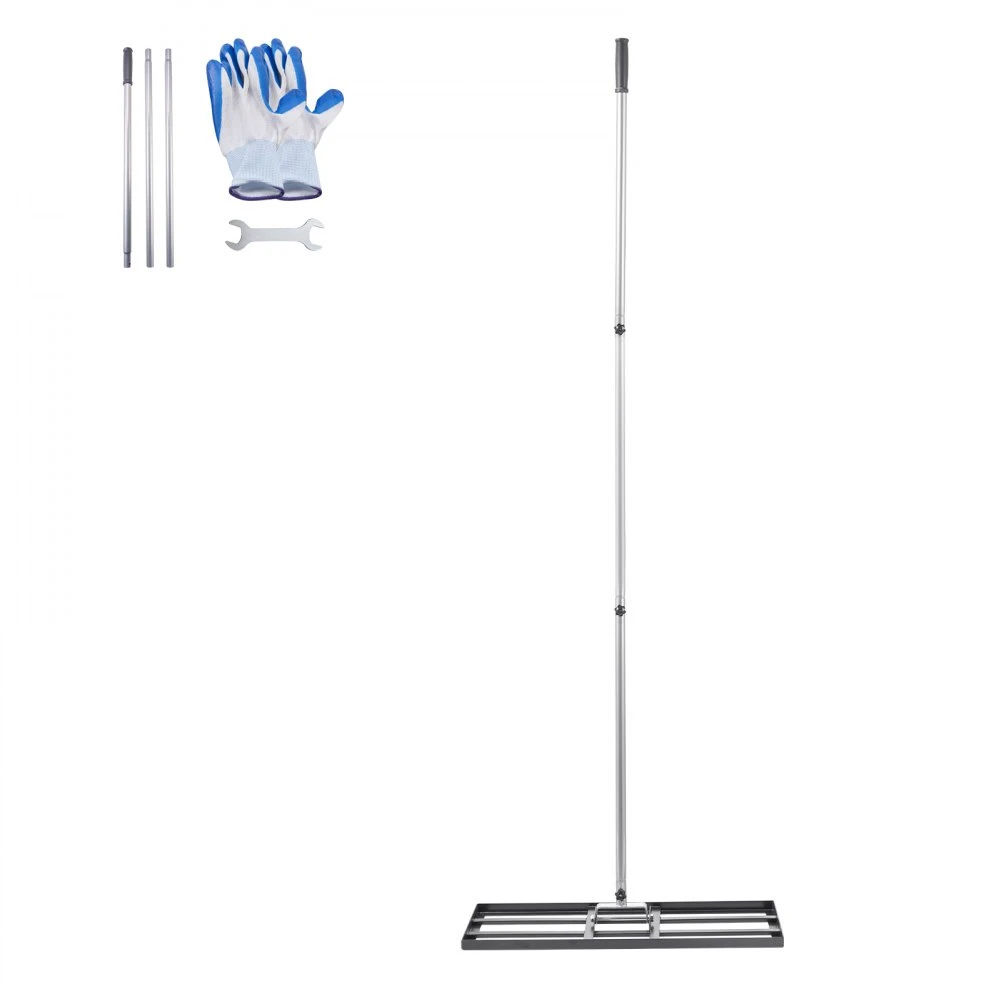 Vejos lyginimo grėblys rankena 2130 mm pagrindo plokštė 254 x 762 mm