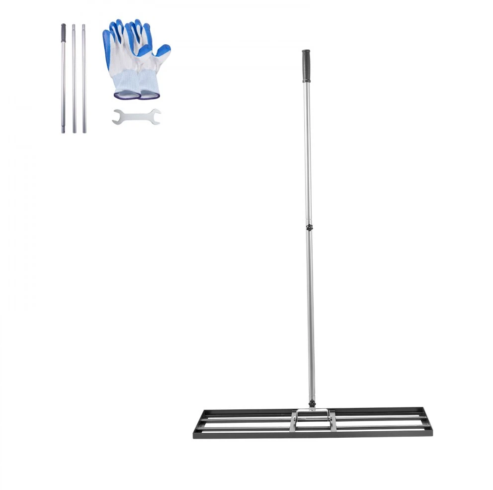 Vejos lyginimo grėblys rankena 2130 mm pagrindo plokštė 254 x 914 mm