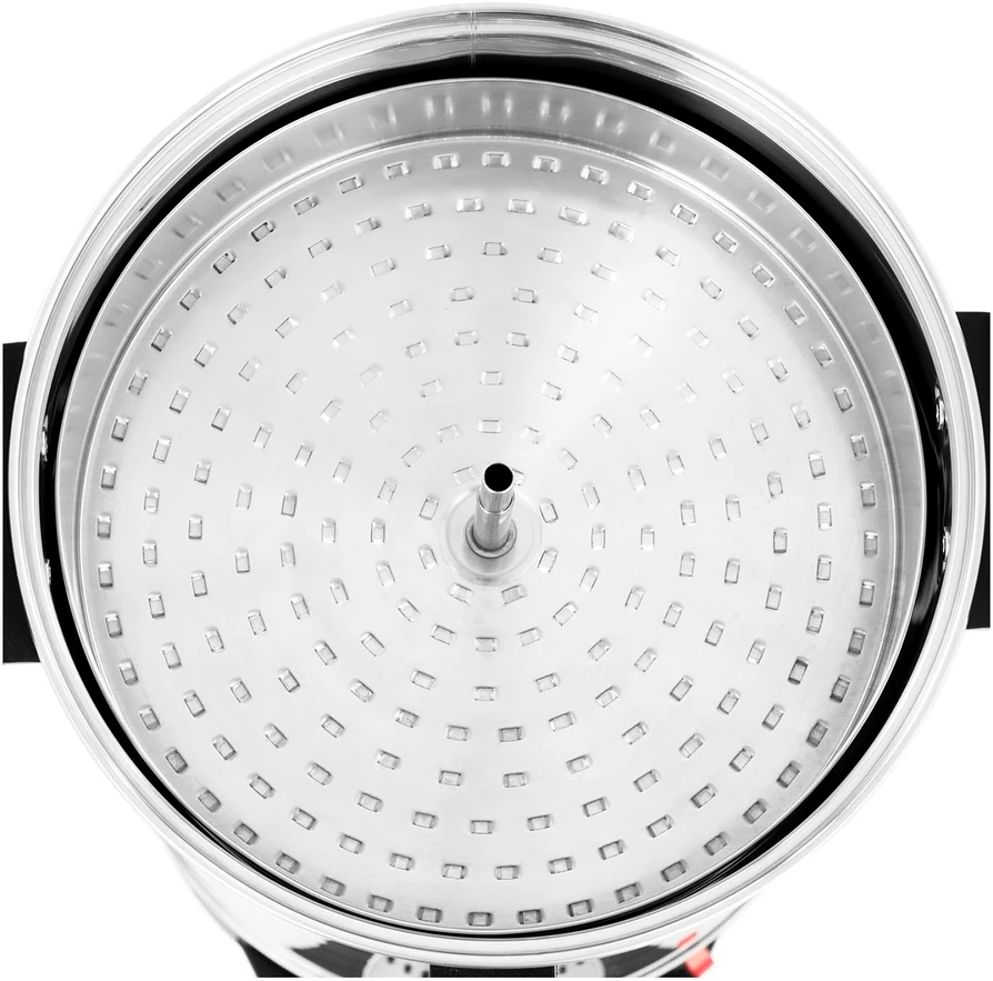 Virimo aparatas Elektrinis kavos ir arbatos virimo aparatas su kraneliu ir lašų padėklu. 1200 W. 9 L