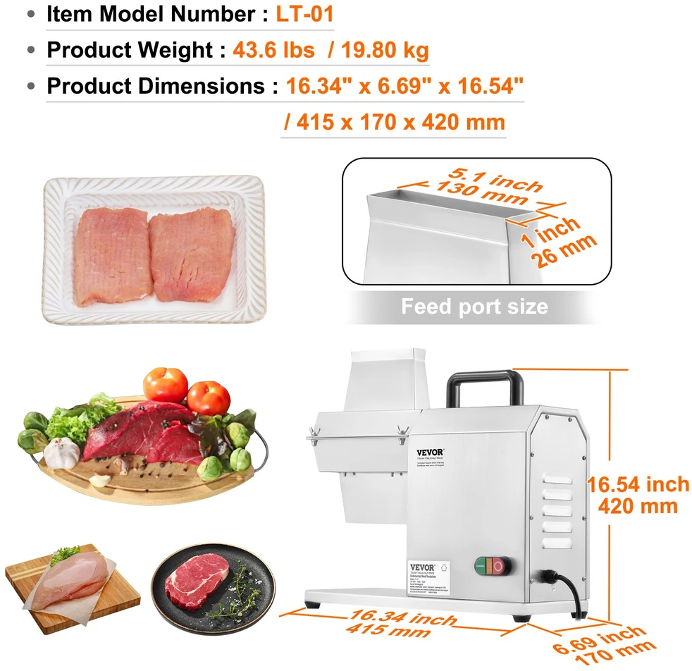 Virtuvės ir maitinimo įranga 450 W