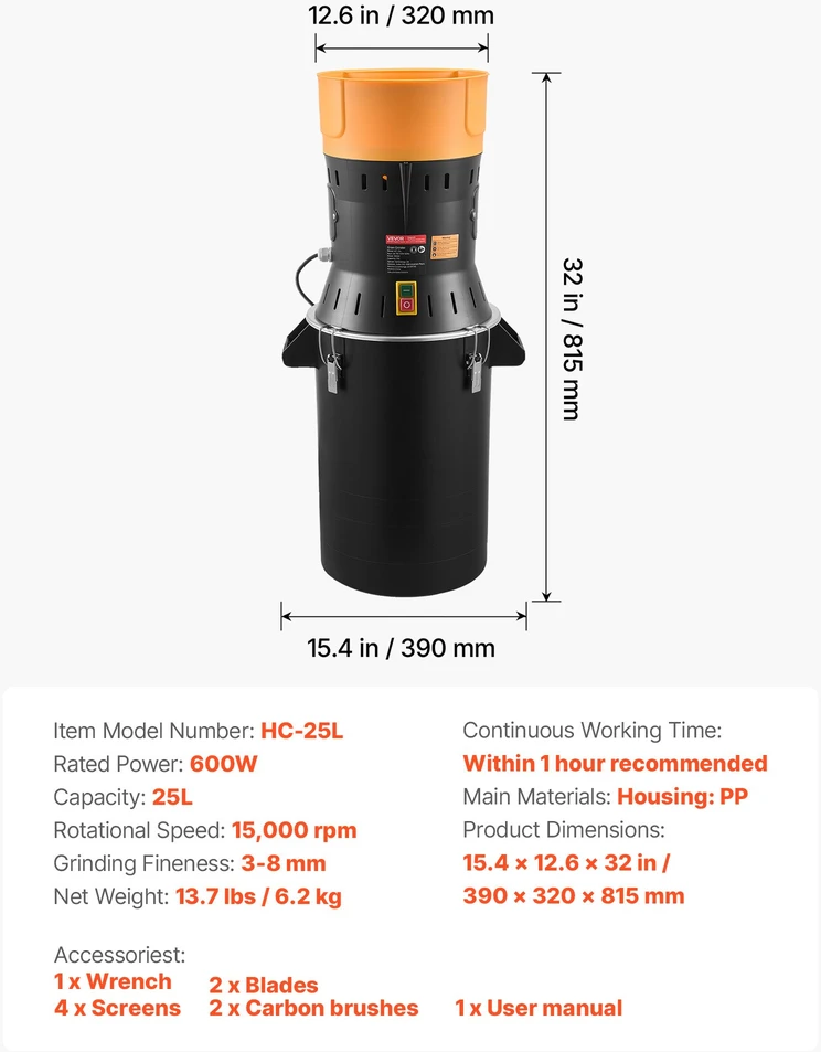 Virtuvės ir maitinimo įranga 600 W talpa 25 l