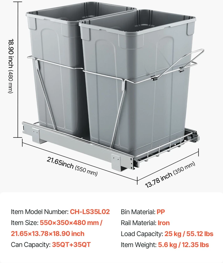 Virtuvės ir maitinimo įranga talpa 39.8 l