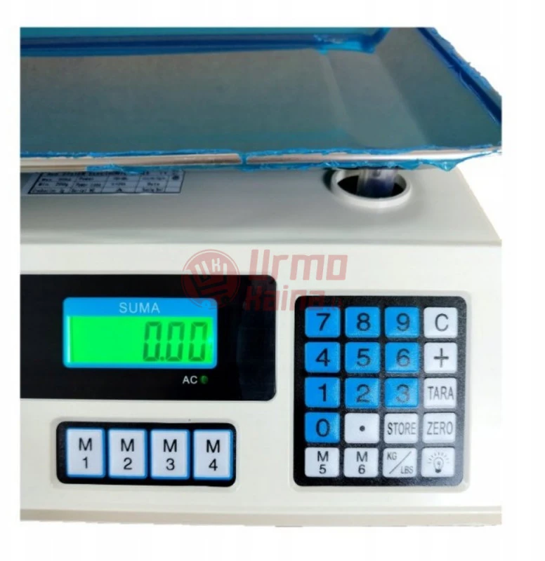 Virtuvinės svarstyklės Prekybinės svarstyklės 5011A 50 kg - 5 g