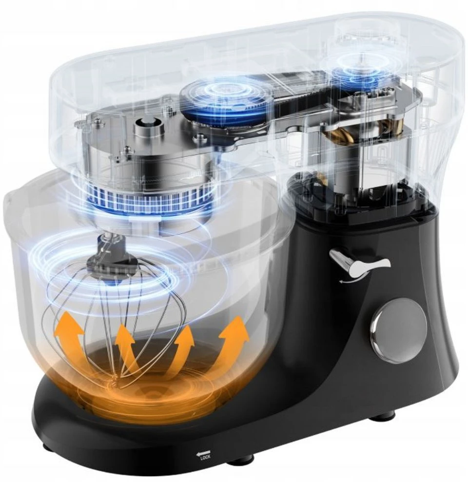 Virtuvinis kombainas KitchenPro KP2 BERIMAX 2300 W su šildomu dubeniu
