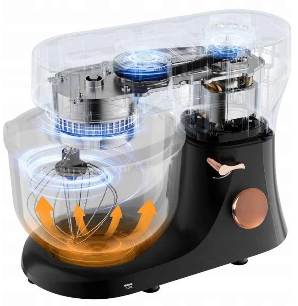 Virtuvinis kombainas KitchenPro KP3 BERIMAX 2300 W su šildomu dubeniu