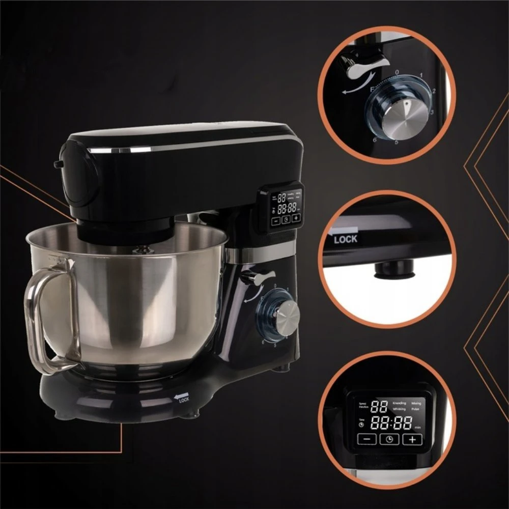 Virtuvinis kombainas KitchenPro KP4 BERIMAX 2300 W, su šildomu dubeniu, blenderis