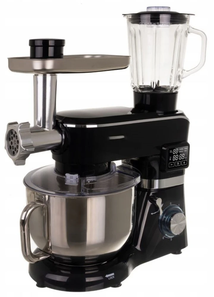 Virtuvinis kombainas KitchenPro KP4 BERIMAX 2300 W, su šildomu dubeniu, blenderis