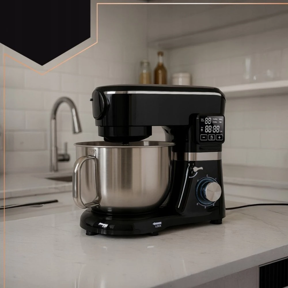 Virtuvinis kombainas KitchenPro KP4 BERIMAX 2300 W, su šildomu dubeniu, blenderis