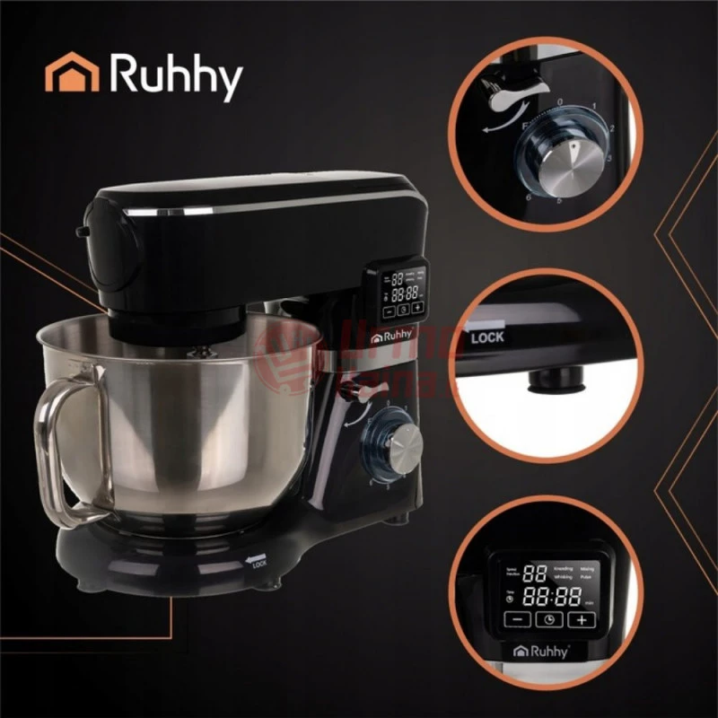 Virtuvinis kombainas RH04 su šildomu dubeniu ir blenderiu 2300W