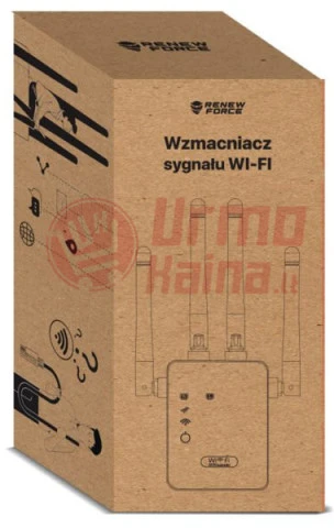 Wi-fi signalo stiprintuvas 5GHz Z01B