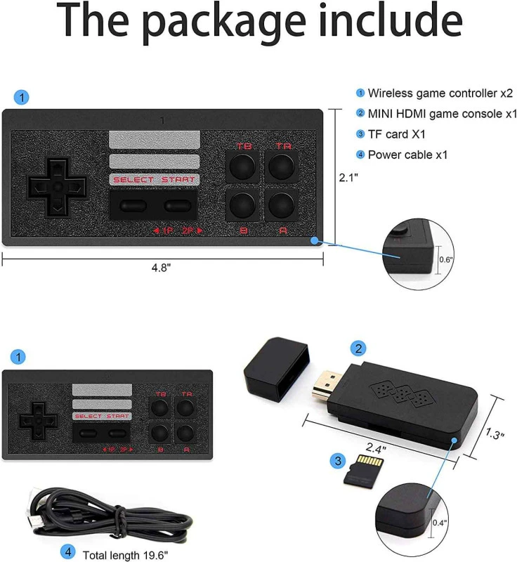 Žaidimų konsolė Mini HD game box HDMI