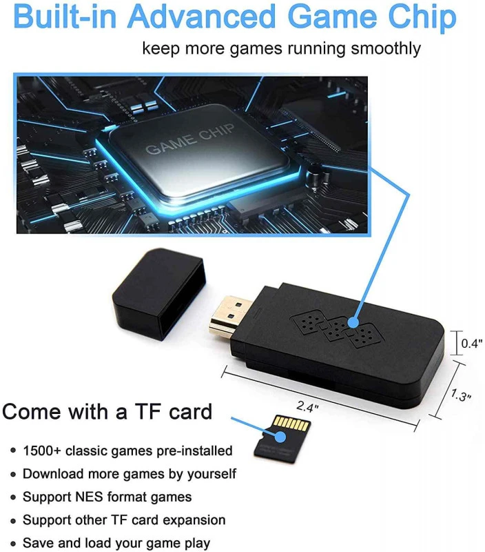 Žaidimų konsolė Mini HD game box HDMI